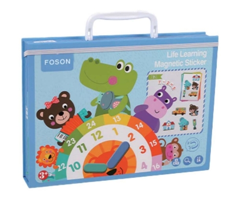 Harga yang bagus Anak-anak kecil ECO Magnetic Learning Toys Life Learning Sticker Disesuaikan on line