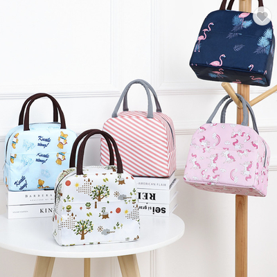 Harga yang bagus Tas Pengecilan Termal Insolasi Portable Bento Makan siang Tote Untuk makanan Bawa on line