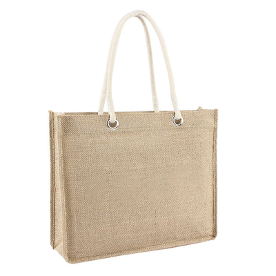 Harga yang bagus Tas Jute yang Disesuaikan Untuk Promosi on line