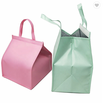 Harga yang bagus OEM Promosi Terisolasi Lipat Cooler Bag PP Kue Cooler Bag Pouch Tote on line