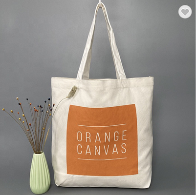 Harga yang bagus 12oz 10oz Tas Kain Katun Wanita Promosi Besar Kantong Lengan untuk Anggur daring